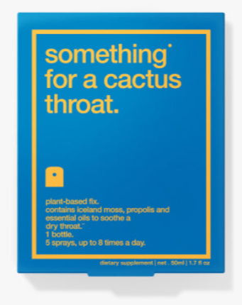 Something for a Cactus Throat