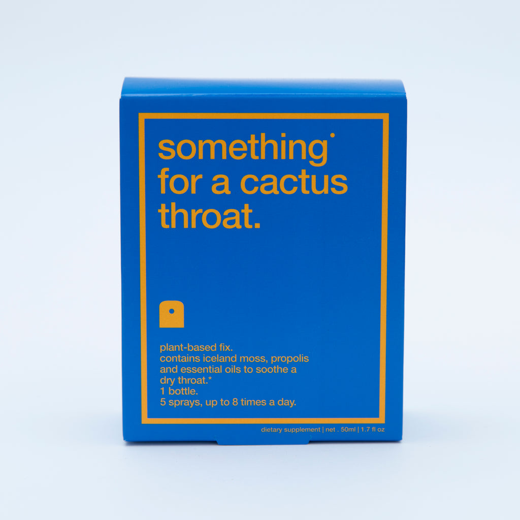 Something for a Cactus Throat