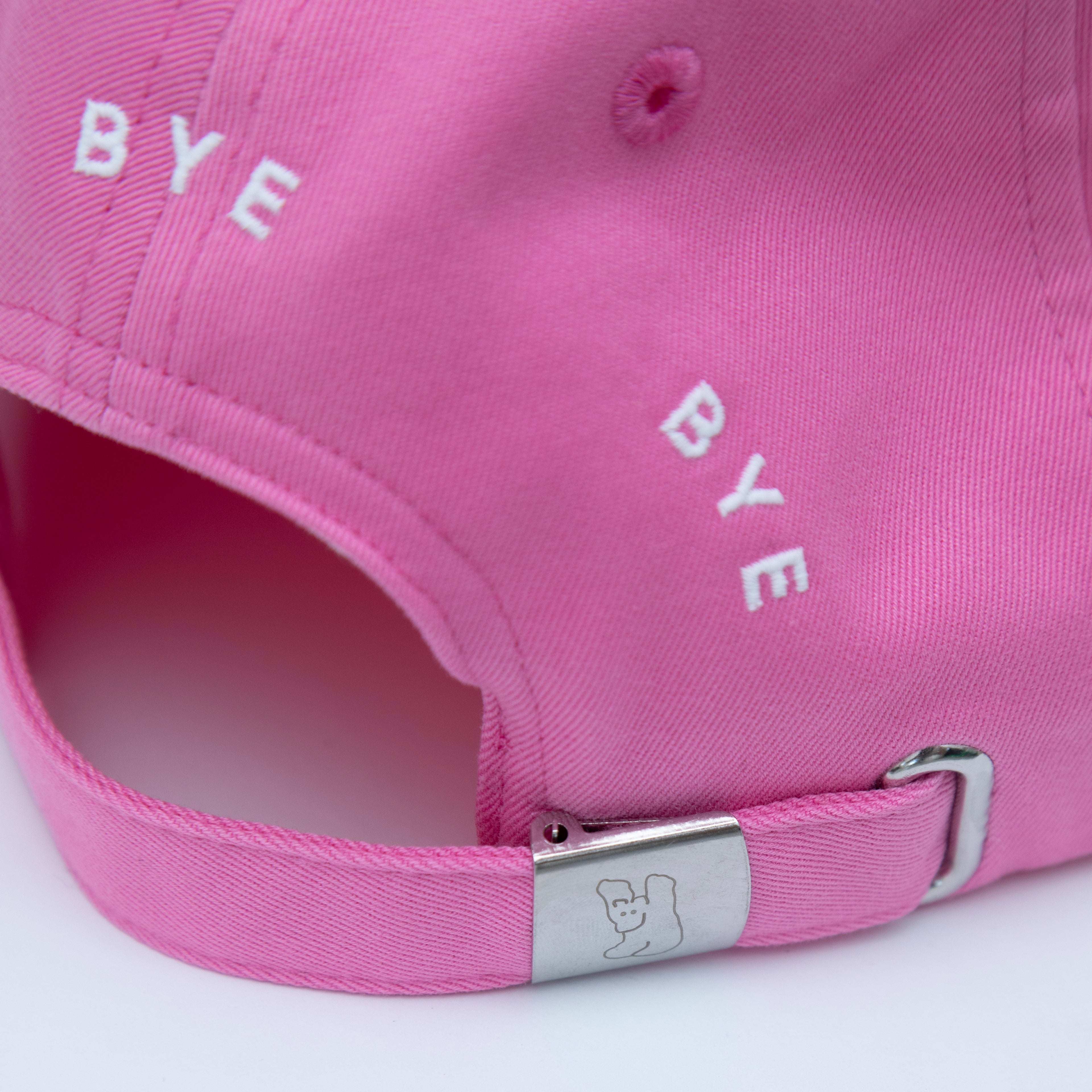 BYE BYE BYE Pink Baseball Cap