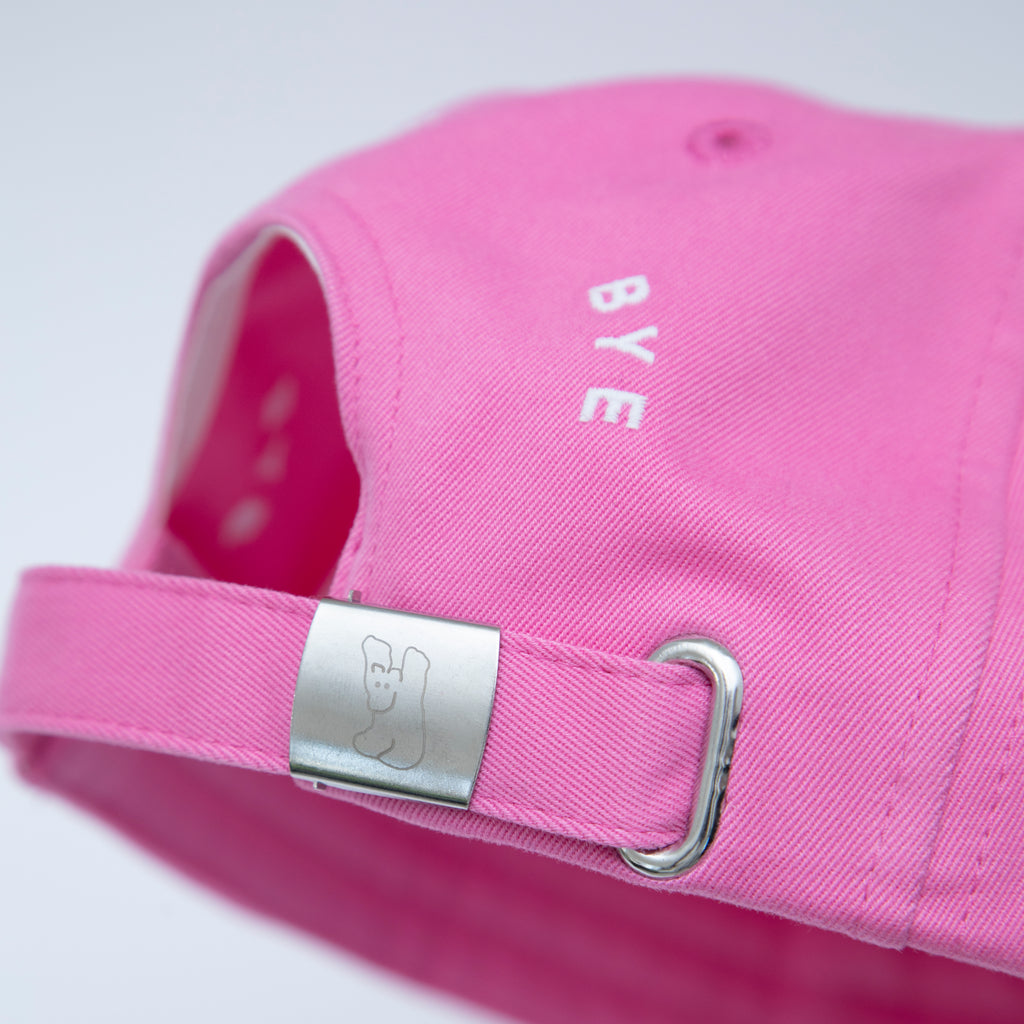 BYE BYE BYE Pink Baseball Cap