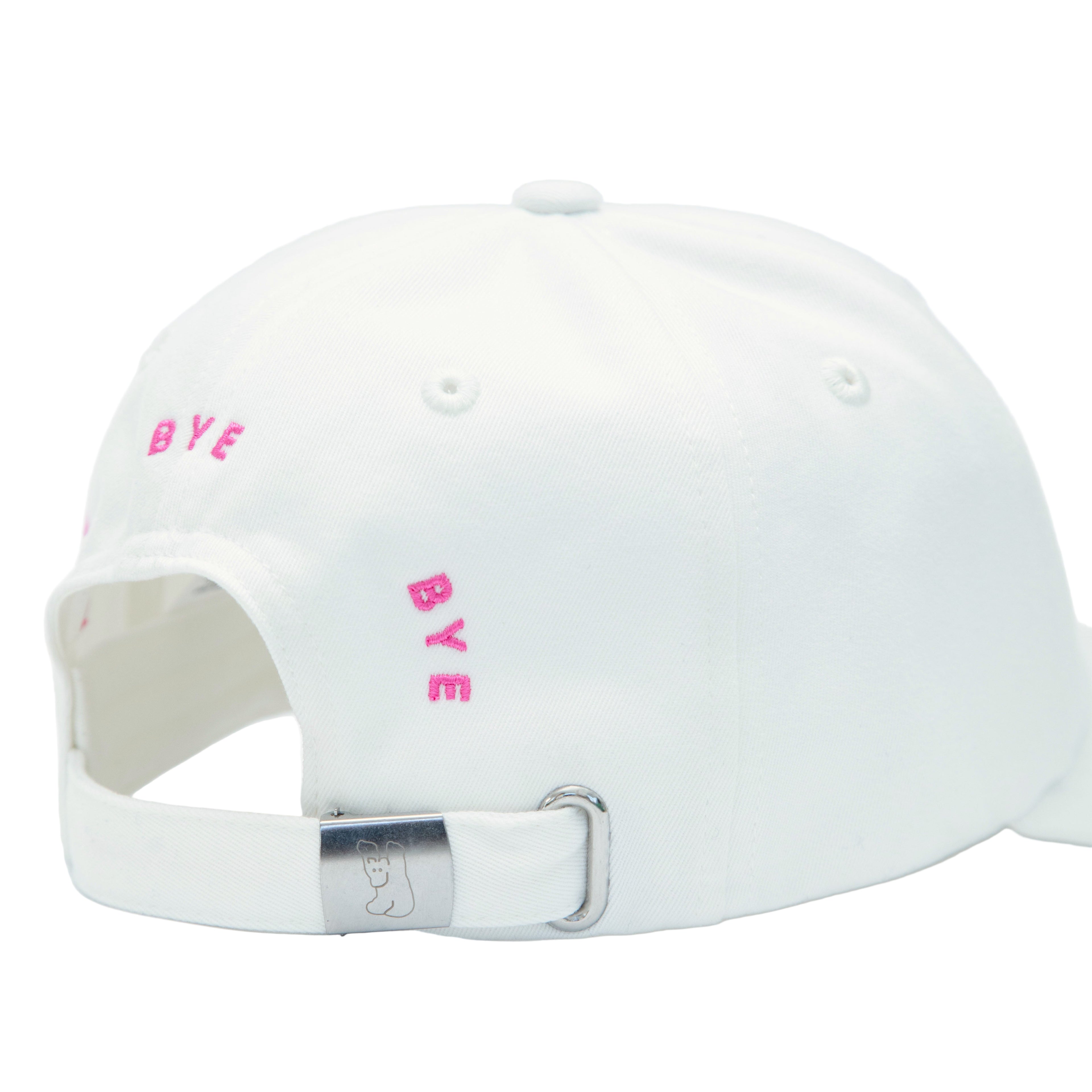 BYE BYE BYE White Baseball Cap