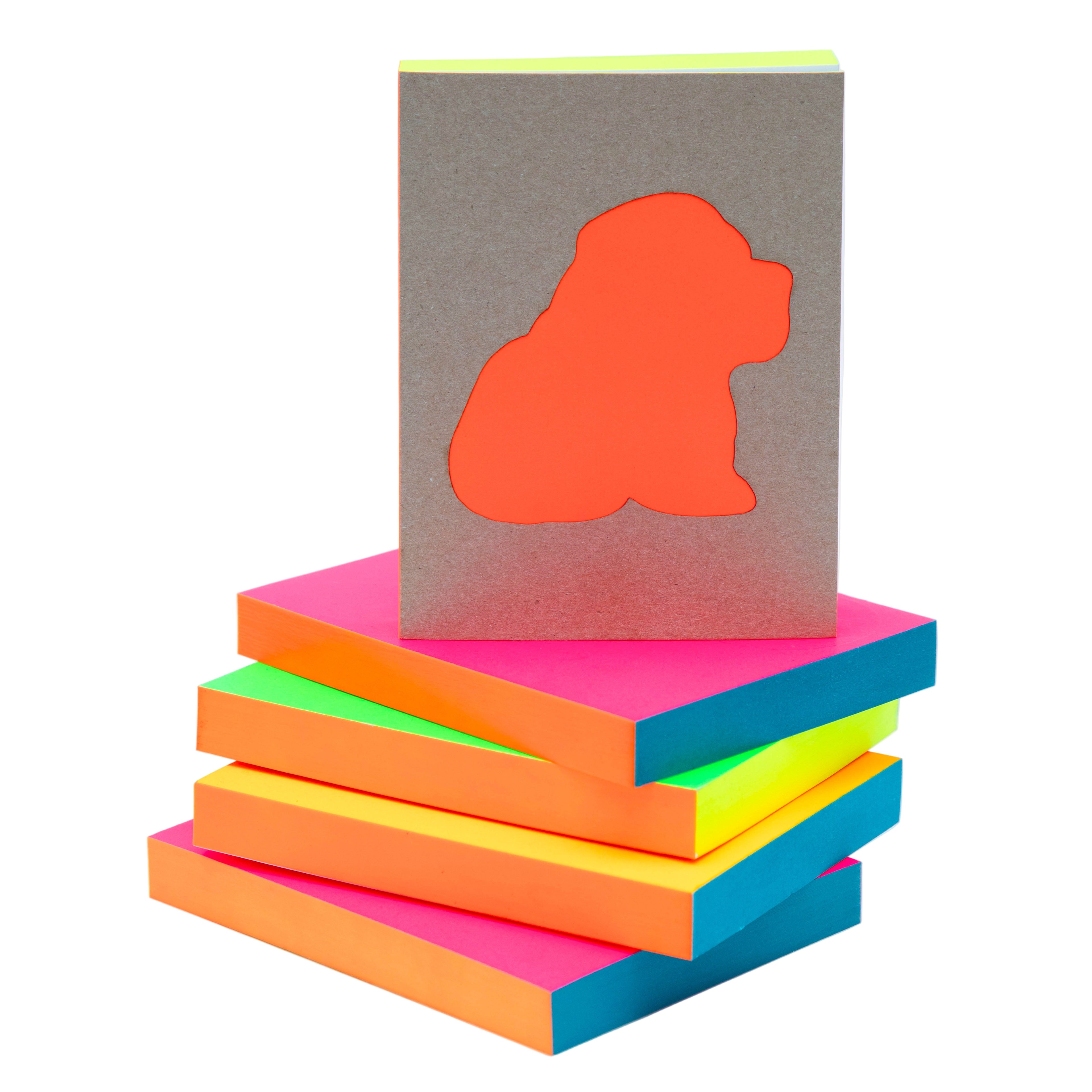 Neon Dog Notebook