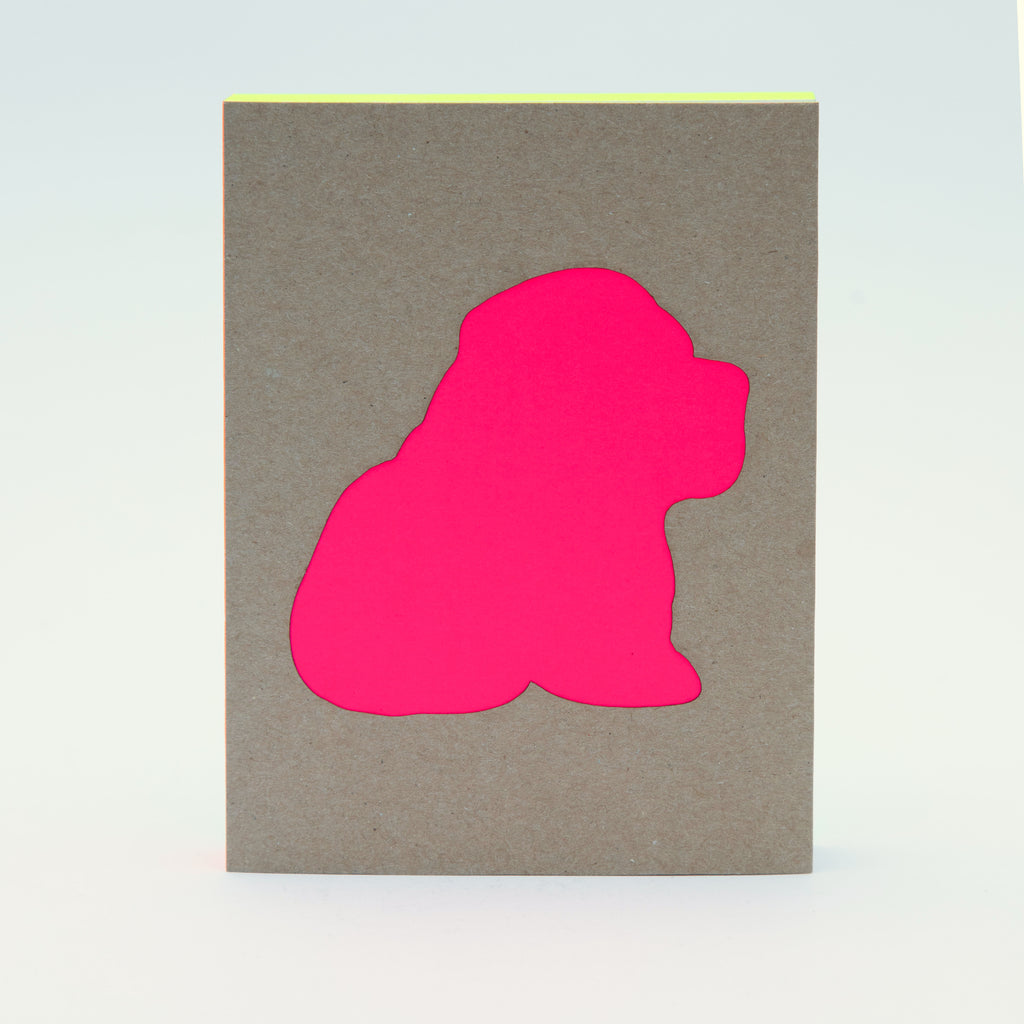 Neon Dog Notebook