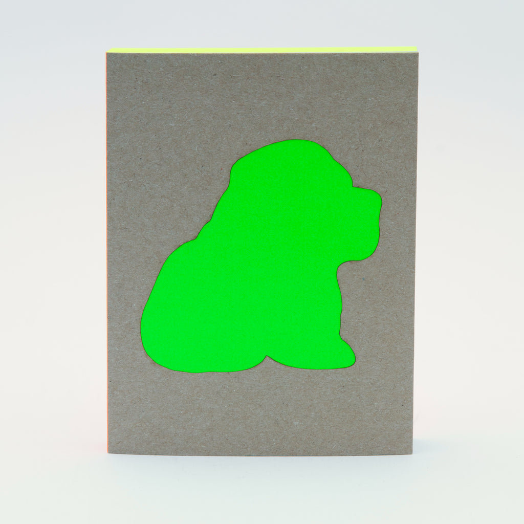 Neon Dog Notebook