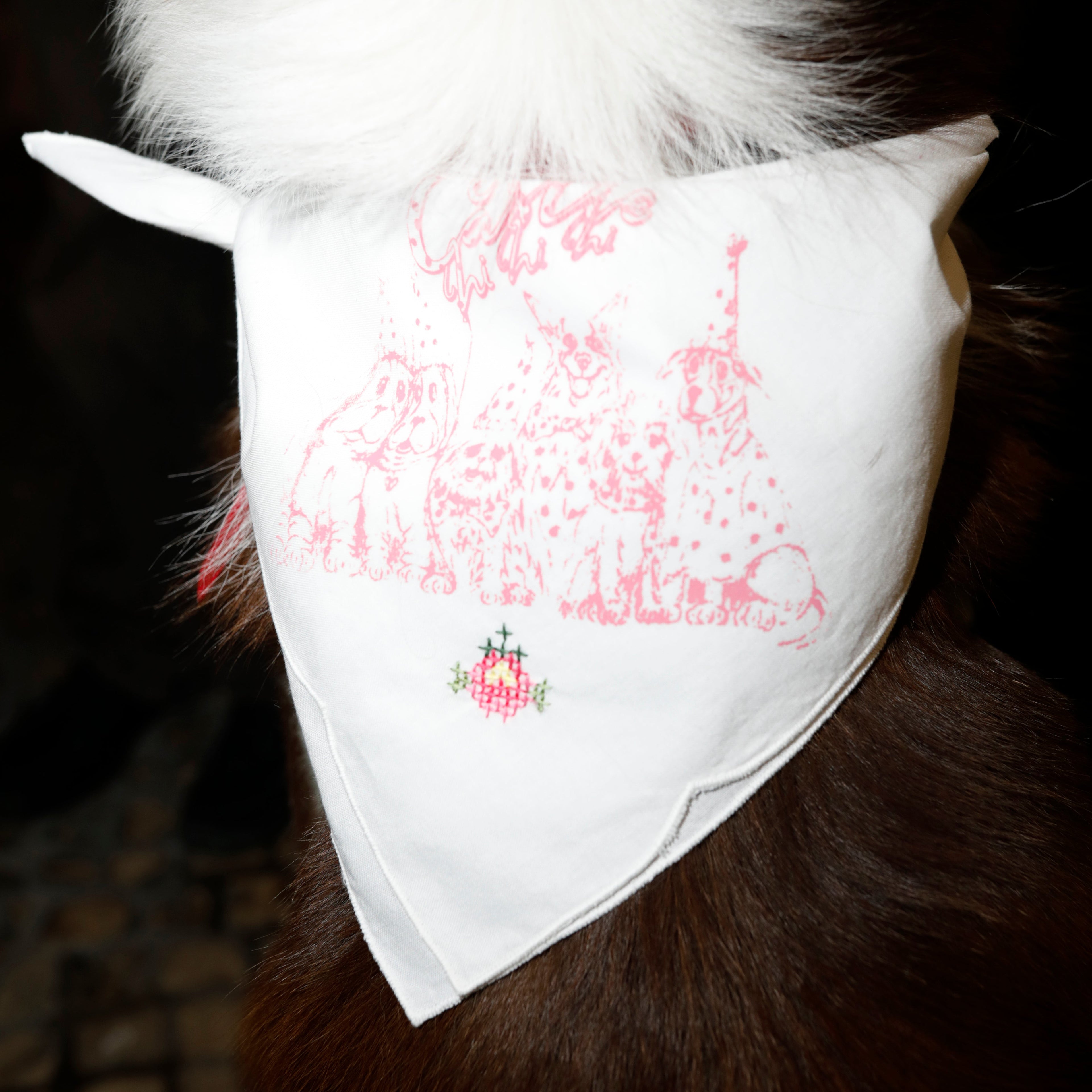 Party Animals Handkerchief